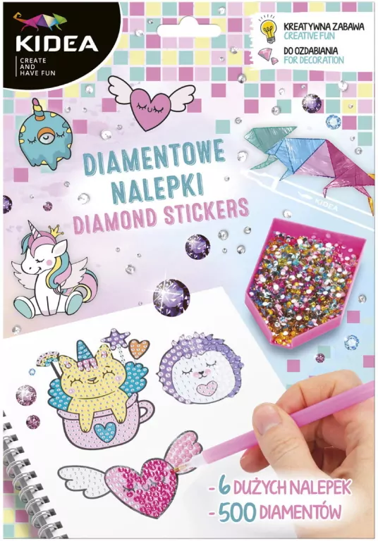 Derform. Naklejki diamentowe Magiczny Świat - tantis.pl