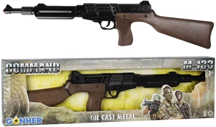 Metalowy karabin komandosa 8 naboi - tantis.pl