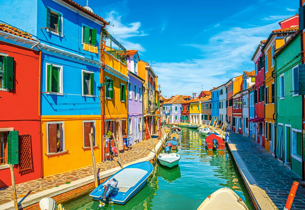 Puzzle 1000. Burano Colors. Italy - tantis.pl