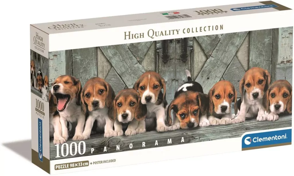 Puzzle 1000 Panorama Beagles - tantis.pl