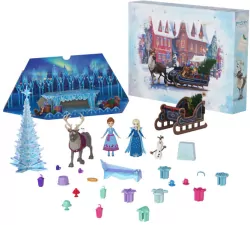 Disney Kraina Lodu. Kalendarz adwentowy. Małe lalki