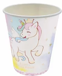 Kubek papierowy Unicorn PARTY GO