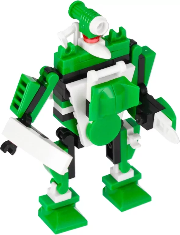 Klocki konstrukcyjne Alleblox RobotUnion 65el zielony - tantis.pl