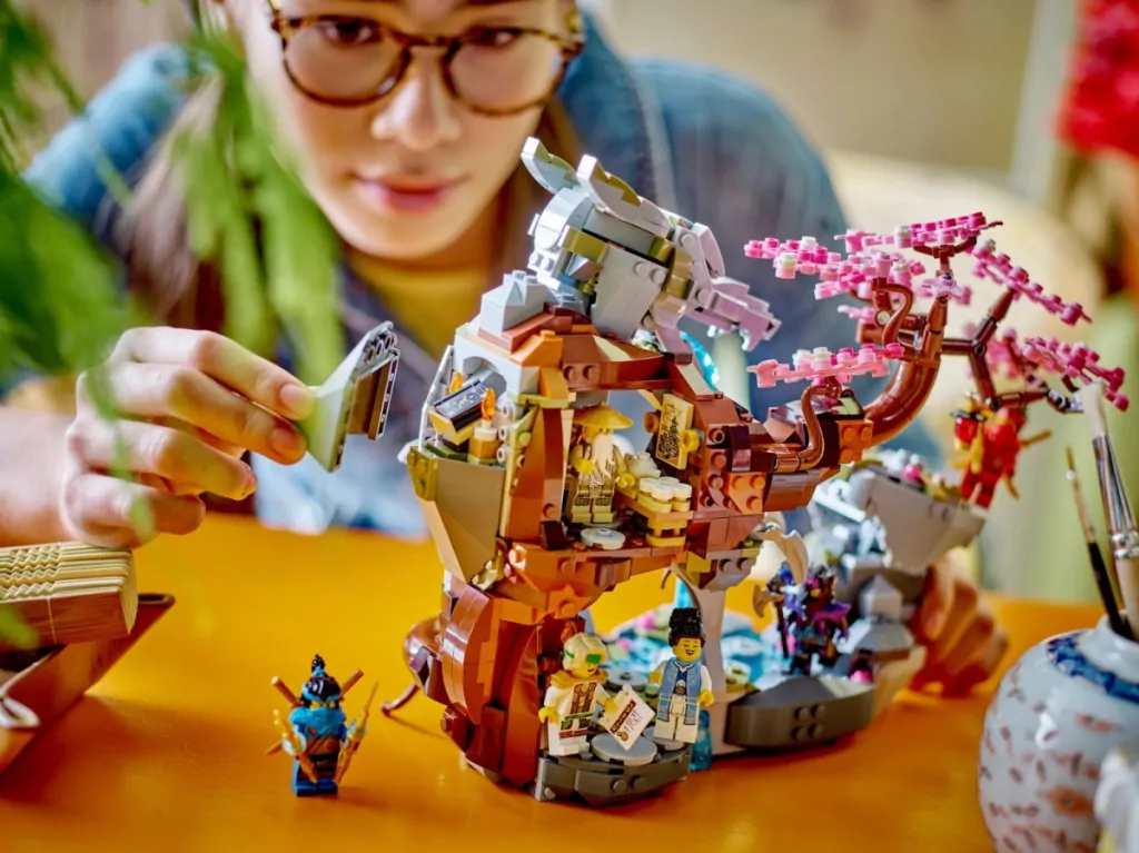 LEGO® NINJAGO®. Świątynia Smoczego Kamienia 71819 - tantis.pl