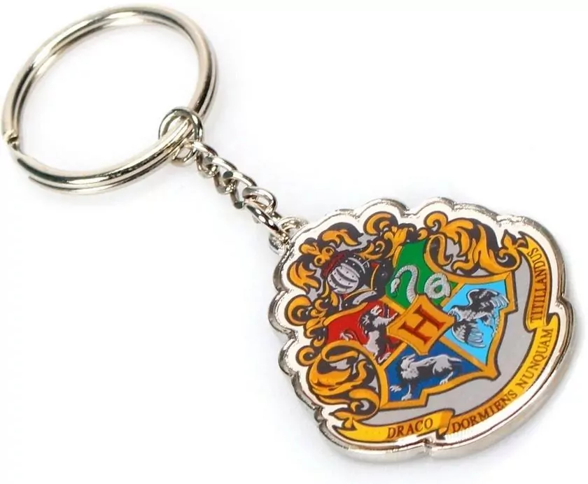 Harry Potter Brelok metalowy Herb Hogwartu - tantis.pl