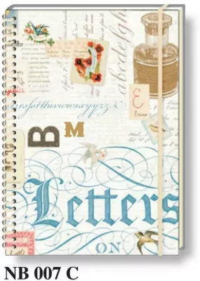 Notatnik ozdobny Listy A5 koło BR NB 007 C ROSSI