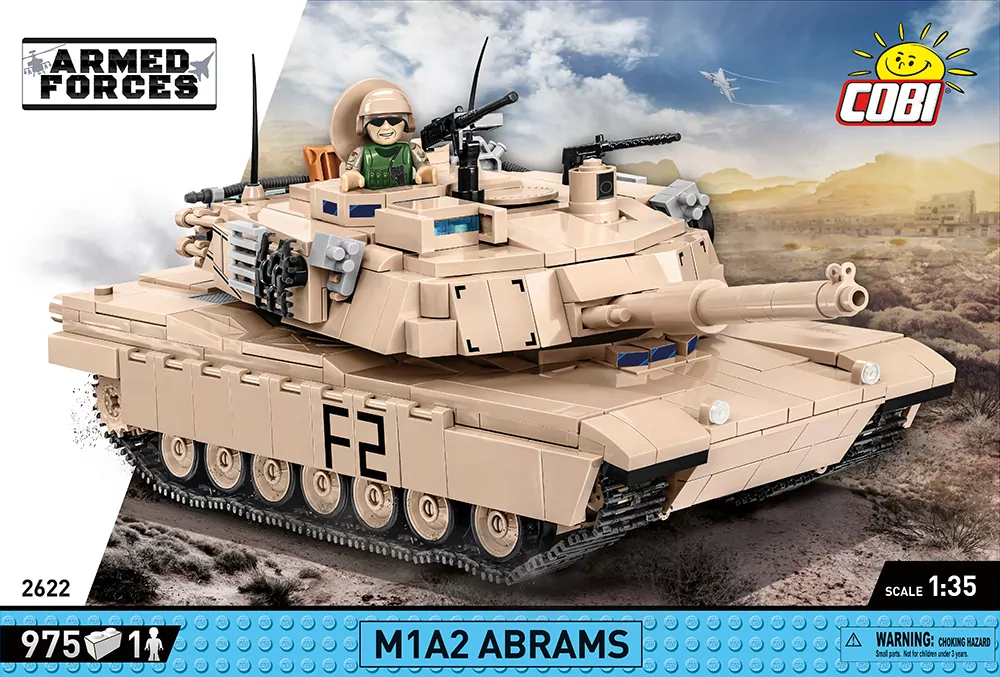 COBI. Armed Forces. Czołg  M1A2 Abrams - tantis.pl
