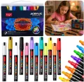 Markery akrylowe wodoodporne 36szt - tantis.pl