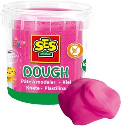 SES Ciasto masa neonowo różowe 115g 00554 05542 - tantis.pl