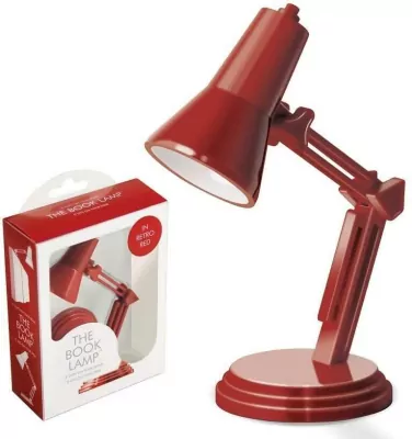 The Book Lamp - lampka do książki - czerwona