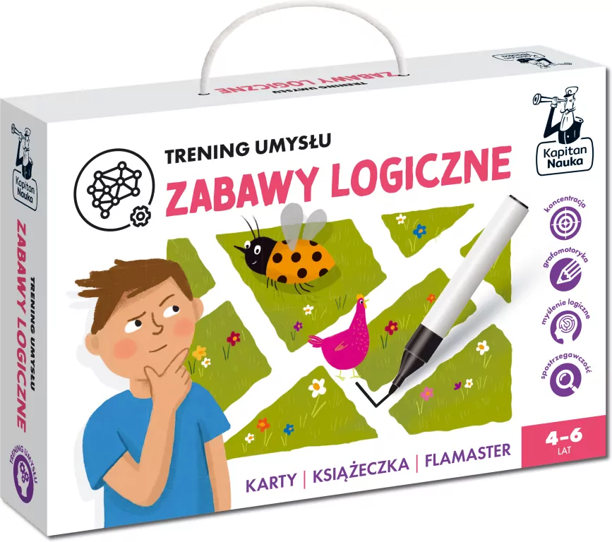Trening umysłu. Trening umysłu. Zabawy logiczne - tantis.pl