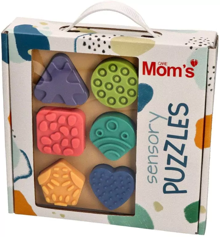 Sensoryczne Puzzle Kształty - tantis.pl