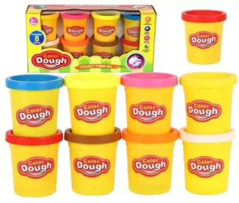 Ciastolina w tubkach 8 kolorów