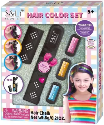 Zestaw do malowania włosów 3 kolory