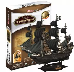 Puzzle 3D. Queen Aanne's Revenge