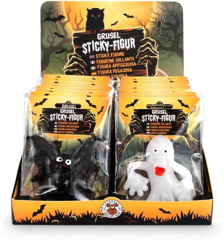 Lepka figurka Zombie Zone 1szt.mix - tantis.pl