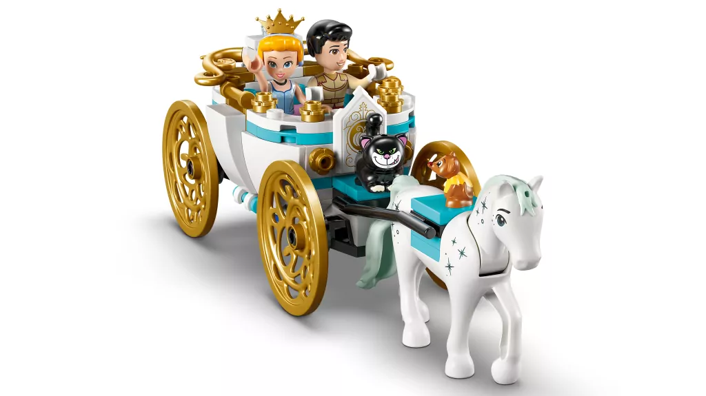 LEGO® Zamek Kopciuszka i kareta 43275 - tantis.pl