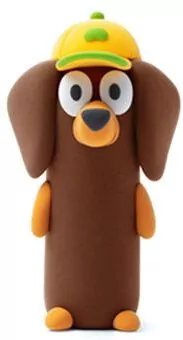 Hey Clay - Figurka Bluey Snickers + akces 5pak - tantis.pl