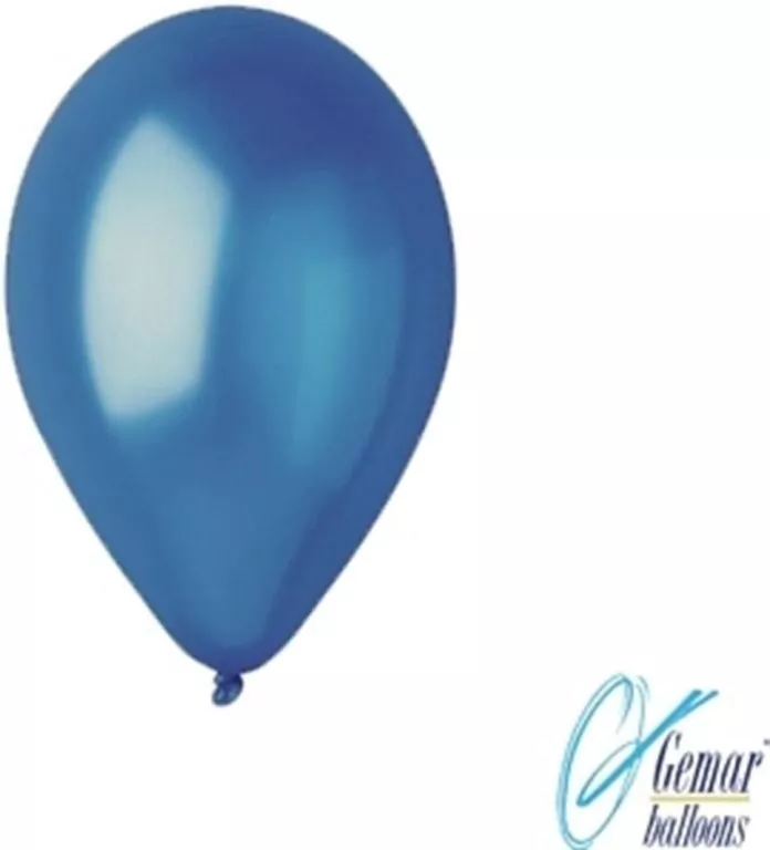Balony metaliczne granatowe 30cm - tantis.pl