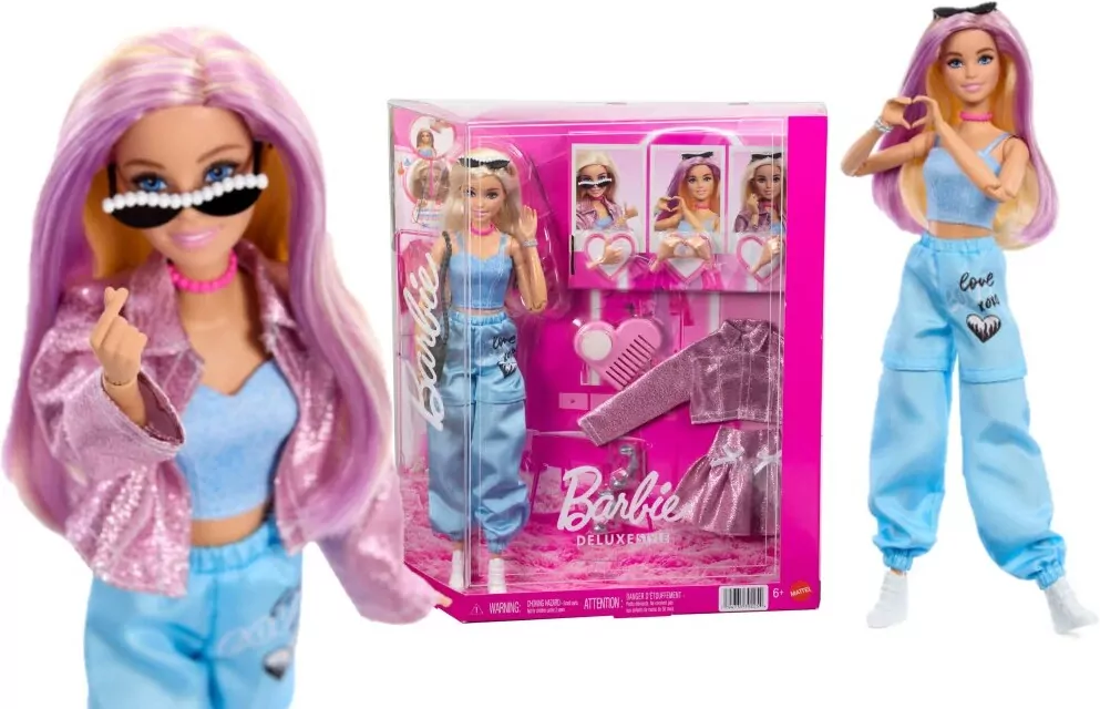 Barbie Deluxe Style Zestaw modowy - tantis.pl