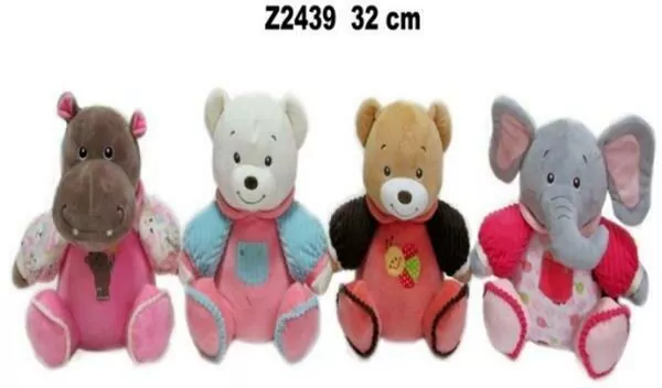 Zwierzęta 32cm 4wz 150653 - tantis.pl