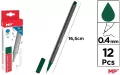 Cienkopis 0.4mm ciemnozielony - tantis.pl