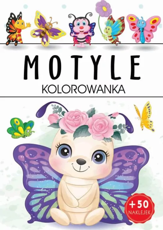 Motyle kolorowanka - tantis.pl