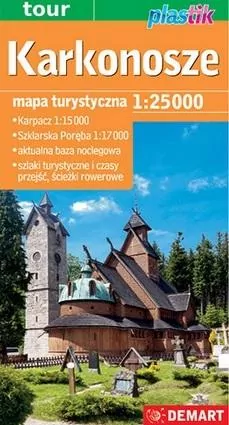 Karkonosze. Mapa turystyczna 1:25 000 - tantis.pl