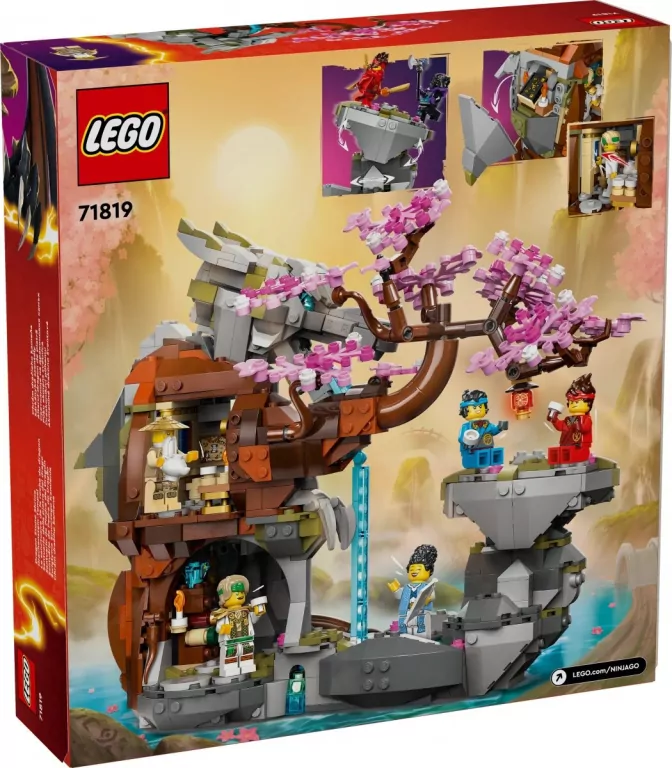 LEGO® NINJAGO®. Świątynia Smoczego Kamienia 71819 - tantis.pl