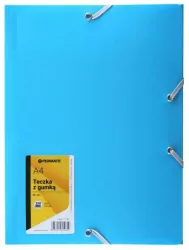 Teczka z gumką A4 PP-101 niebieska PENMATE