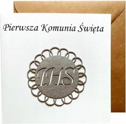 Kartka Pierwsza Komunia Święta