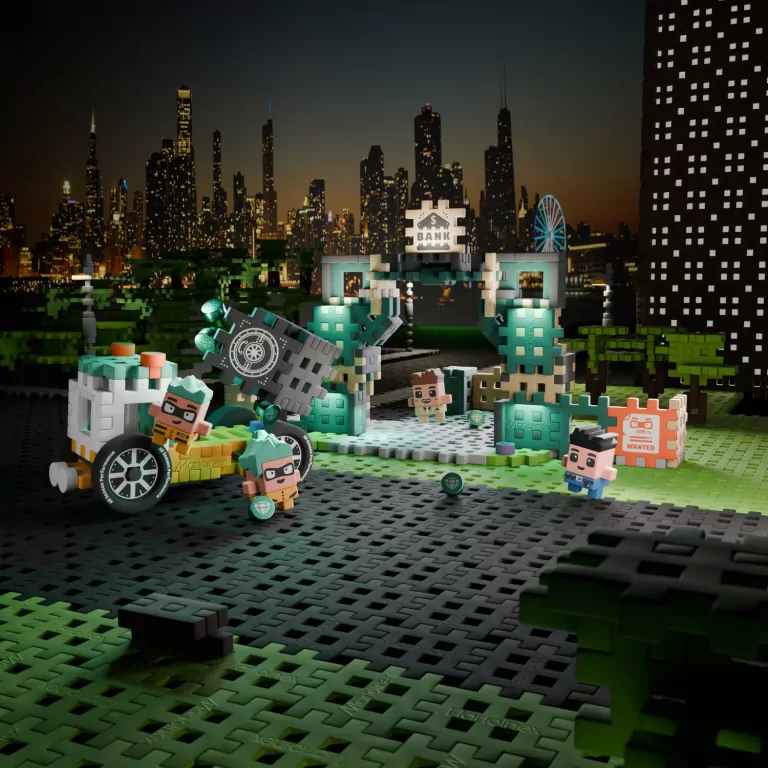 Mini Waffle City 148el Napad na bank - tantis.pl