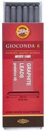 WKŁAD 4865 -4B GRAFITOWY 5,6 MM KOMPLET 6 SZT. - tantis.pl