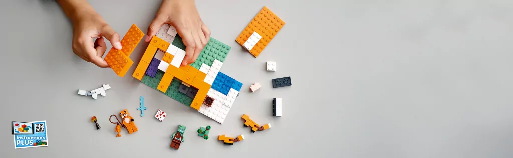 LEGO® Minecraft™. Siedlisko lisów. 21178 - tantis.pl