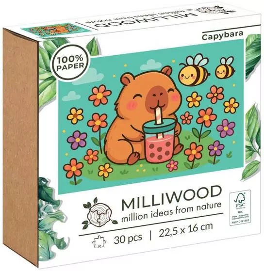 Puzzle Tradycyjne 30 Milliwood Kapibara - tantis.pl
