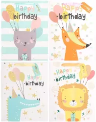 Torba prezentowa Party 26x12x32cm mix STRIGO