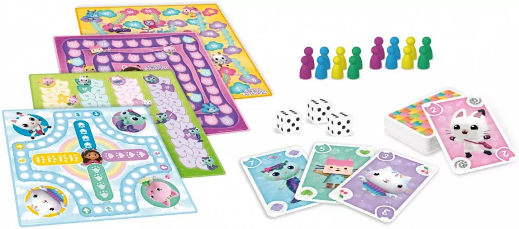 Cartamundi. Shuffe Kaledoskop gier. Koci Domek Gabi - tantis.pl