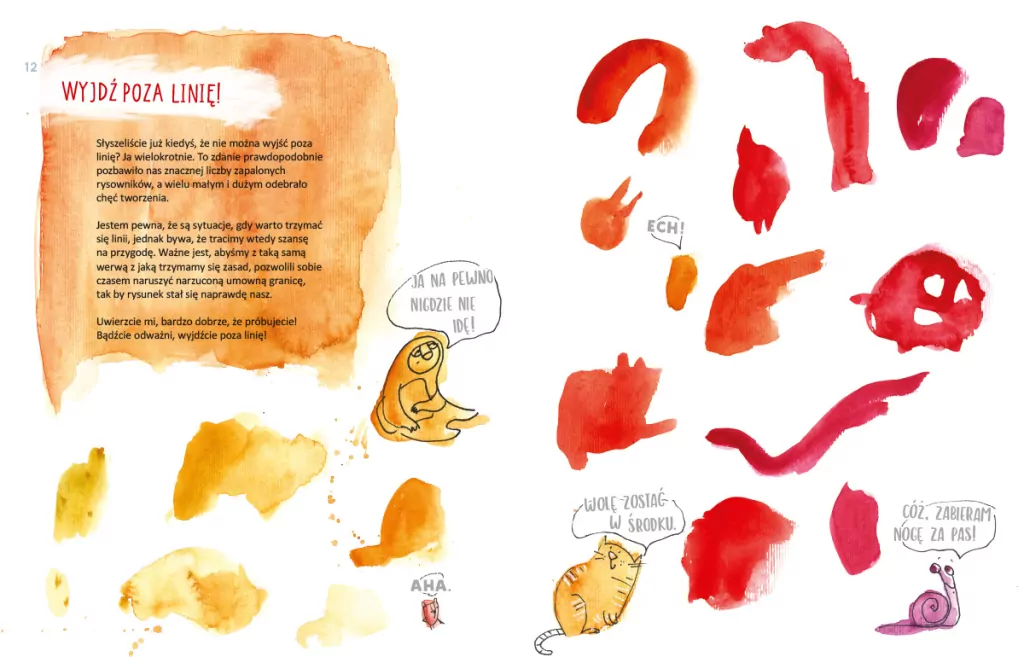 Od plamy do obrazka. Nauka kreatywnego rysowania - tantis.pl