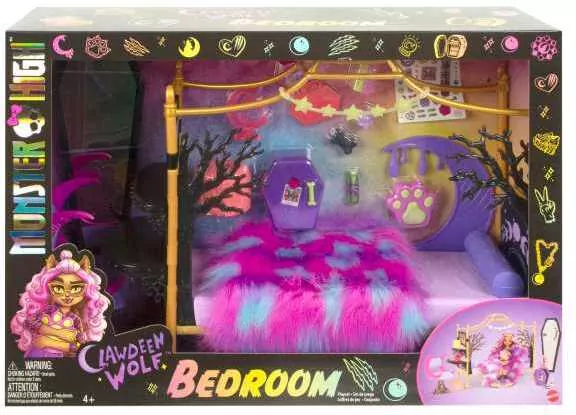 Sypialnia Clawdeen Wolf Monster High - tantis.pl