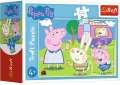 Puzzle 54 mini. Świnka Peppa. Wesoły dzień Świnki Peppy. 19628 - tantis.pl