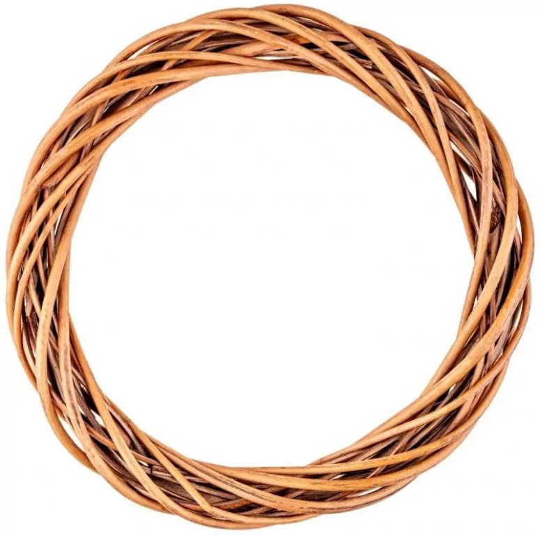 Ring wiklinowy ciemny 30cm - tantis.pl
