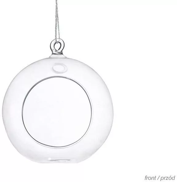 Kule szklane świeczniki 10cm 4szt - tantis.pl
