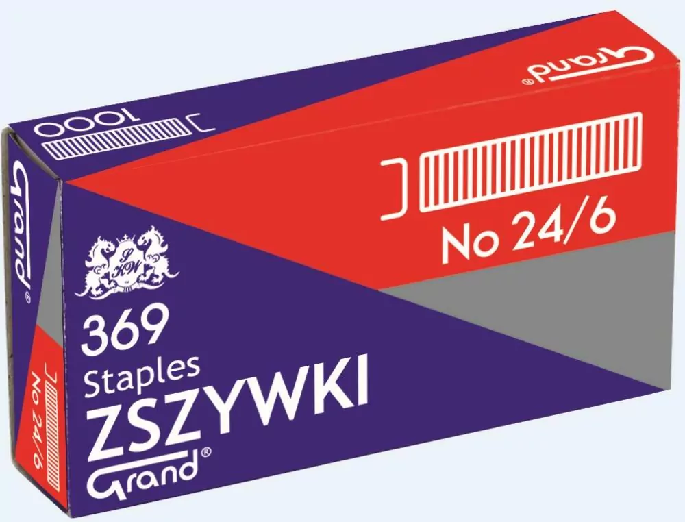 Zszywki 24/6 (1000szt*10) - tantis.pl