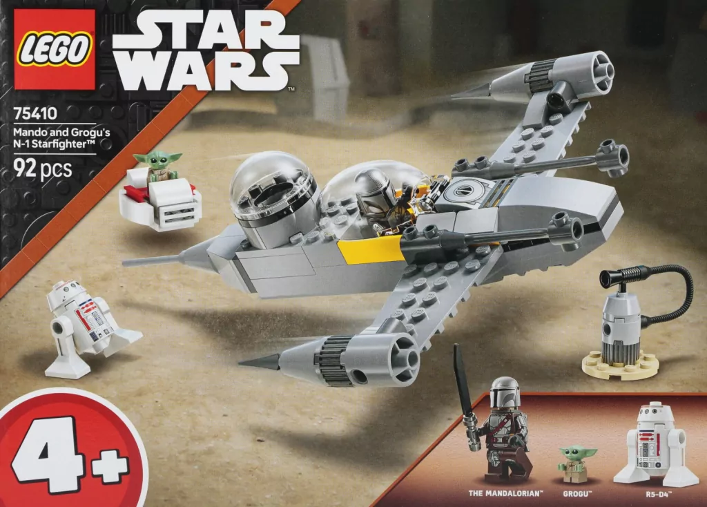 LEGO® Myśliwiec N-1 Mando i Grogu 75410 - tantis.pl