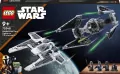 LEGO Star Wars. Klocki, Mandaloriański myśliwiec Fang Fighter kontra TIE Interceptor, 75348 - tantis.pl
