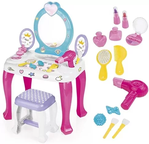 DOLU Unicorn toaletka+krzesełko+akc. 2568 25685 - tantis.pl