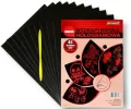 Wydrapywanka hologramowa A5 czerwona - tantis.pl