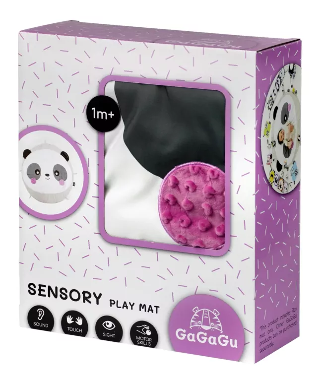 GaGaGu. Sensoryczna mata do zabawy Panda - tantis.pl