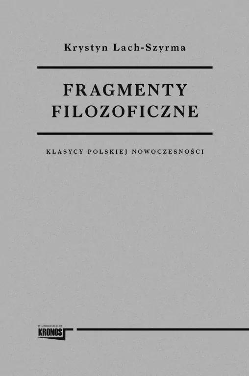 Fragmenty filozoficzne - tantis.pl
