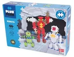 Klocki Plus-Plus Basic. Zestaw z robotami 170el - tantis.pl